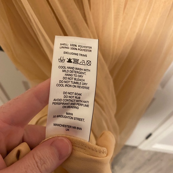 Maya Deluxe - Sequin Formal Dress - Coral/Creamsicle - Size 18 - Picture 4 of 12